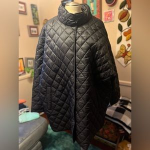 Women’s Quilted Lightweight Layering Puffer Shell Inner/Outer Wear, 3X (24W-26W)